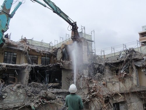 施工事例「パナソニック㈱横浜南社宅解体工事」の写真