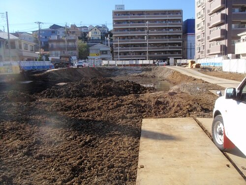 施工事例「パナソニック㈱横浜南社宅解体工事」の写真